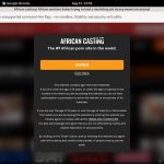 African Casting With Discover Card