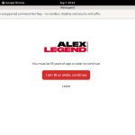 Alex Legend Coupon Discount