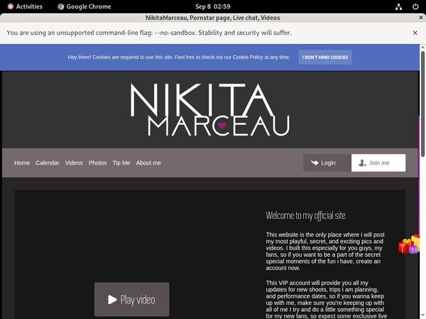 Become NikitaMarceau Member