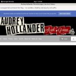 Fotos De Audrey Hollander