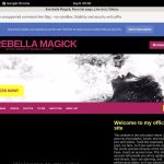 Aerebellamagick.modelcentro.com With European Credit Card