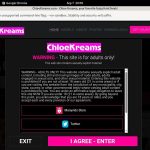 Chloekreams.com Free Acount