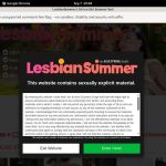 Lesbian Summer Without Joining